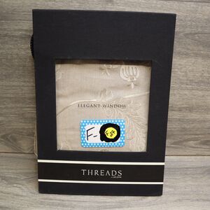 Threads At Lee Jofa Elegant Window #2130 Fabric Sample Textiles Craft Crafter